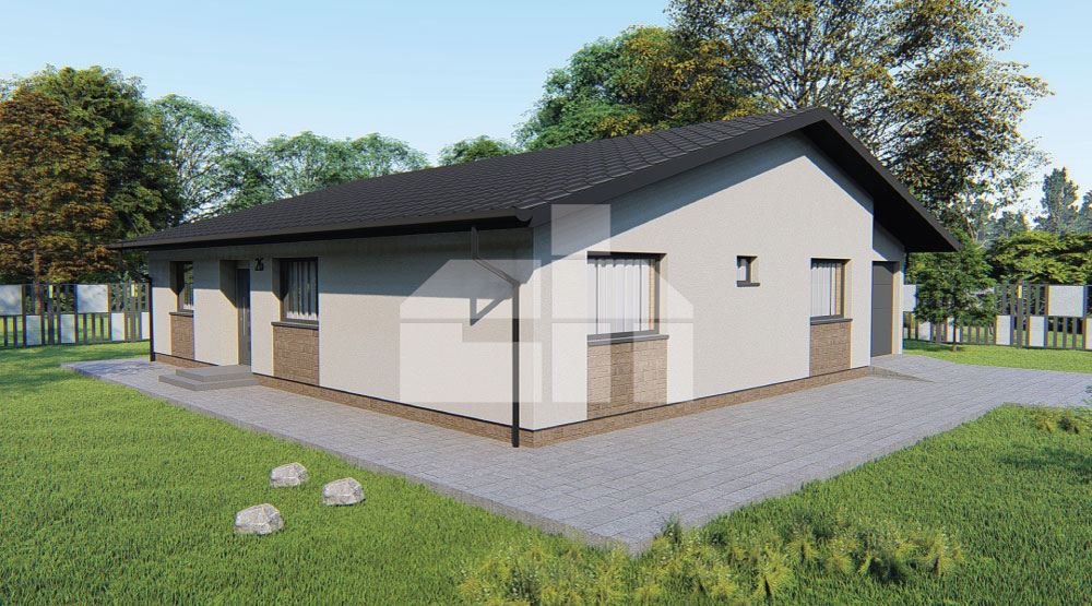 Four bedroom bungalow with garage - no.26