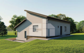 Family house suitable for sloping land - nr. 60