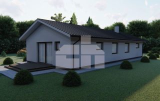 Two-generation family house with separate entrances, bungalow - No. 70