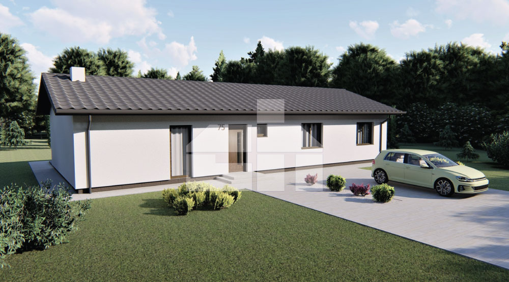 Large 5 bedroom energy efficient bungalow - no.75