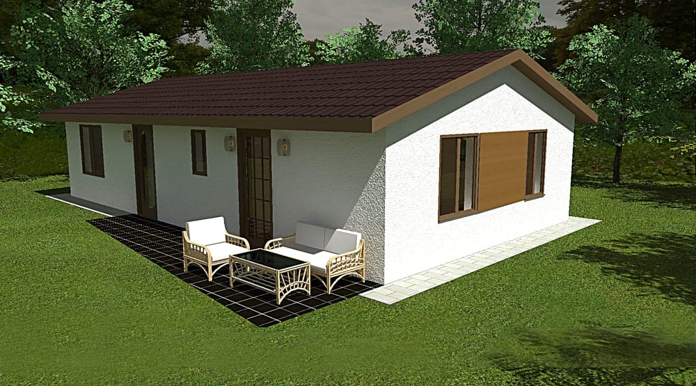 Two bedroom bungalow - No.94