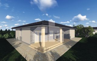 Three bedroom bungalow with garage - č.28