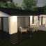 Two bedroom ceramic bungalow with one bedroom- No.93