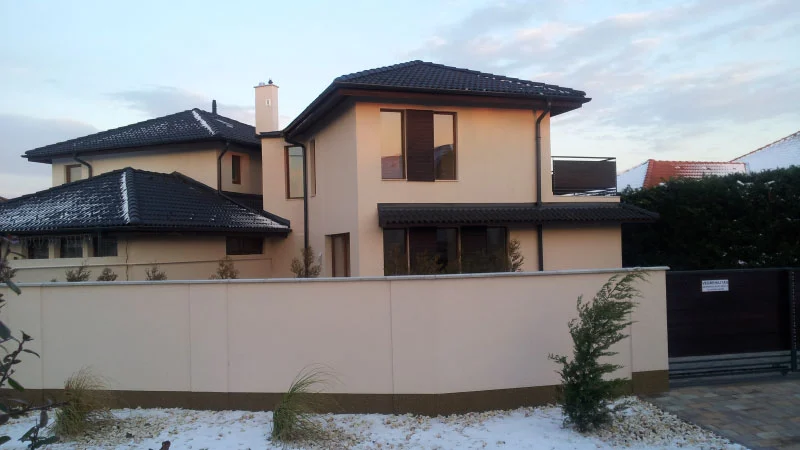 Prefabricated ceramic house Budapest 2011