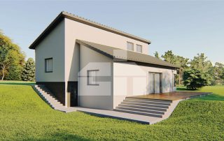 Family house suitable for sloping land - nr. 60