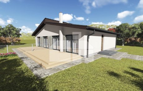 One storey semi – bungalow – č.D11