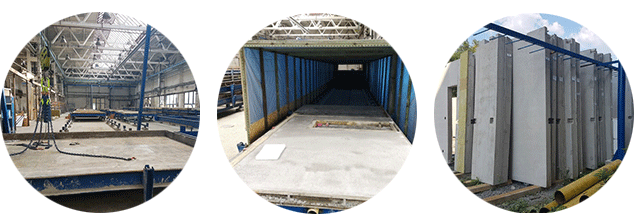 Manufacture of ceramic walls Manufacture of ceramic walls