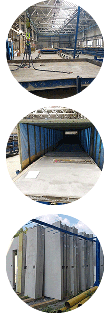 Manufacture of ceramic walls Manufacture of ceramic walls