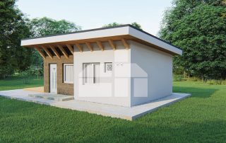 2-Room Modular House – M2