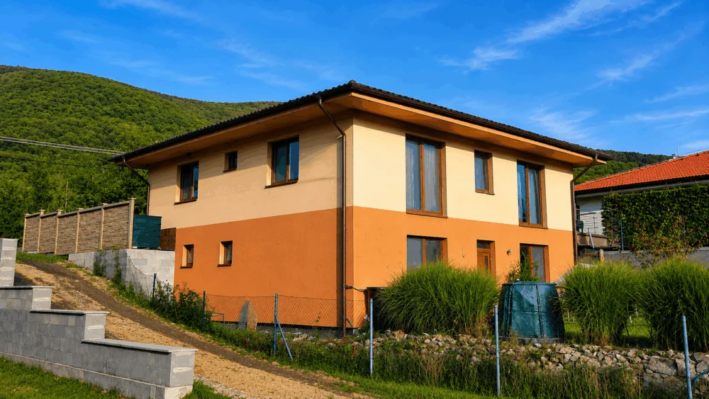 Prefabricated ceramic house Košice area, 2018