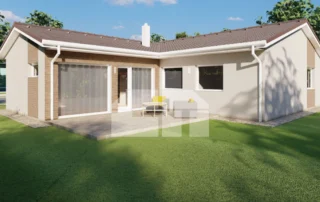 Four-Bedroom L-Shaped Bungalow - No. 4