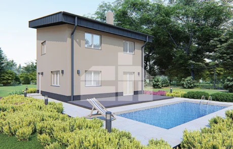 Two-Storey Family House with Bedrooms Upstairs- No. 6
